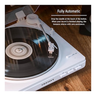 Foto 5 | Tocadiscos Crosley T400d-wh Bluetooth De 2 Velocidades Blanco - Venta Internacional.