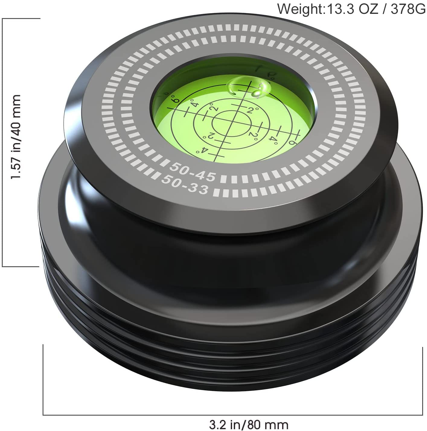 Foto 4 pulgar | Pinza Giratoria De Vinilo Kedok Con Estabilizador De Peso Récord  378 G - Venta Internacional.