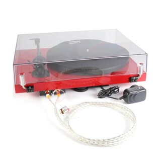Foto 4 | Tornamesa Pro-ject Debut Carbon Evo Satin Red 2m Red 33-45
