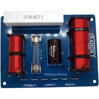 Foto 2 | Crossover Pasivo Profesional 2 Vias 300w 4-8 Ohms