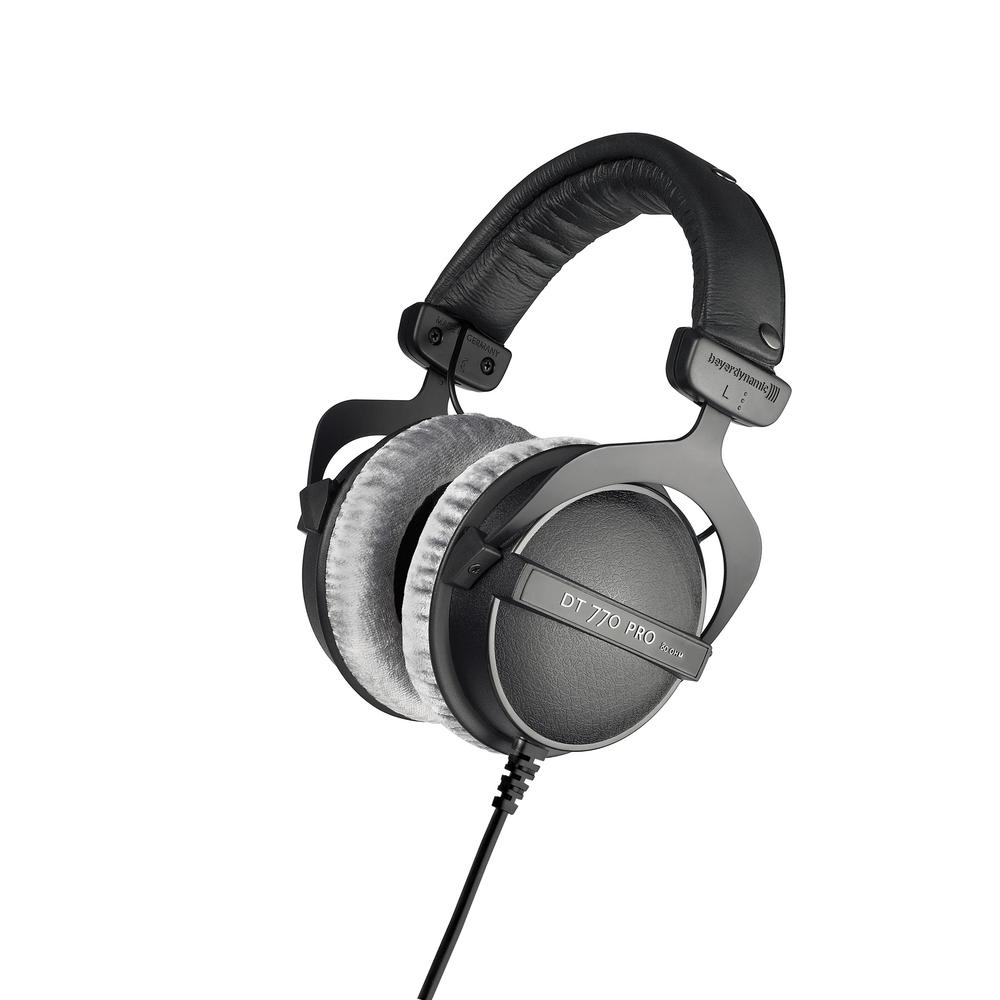 Audífonos Beyerdynamic DT 770 Pro 80 Ohms color Negro $7,922