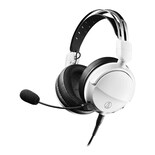 Audífonos Gamer De Alta Fidelidad Con Micrófono Audio Technica Ath-gl3wh Color Blanco Cerrados