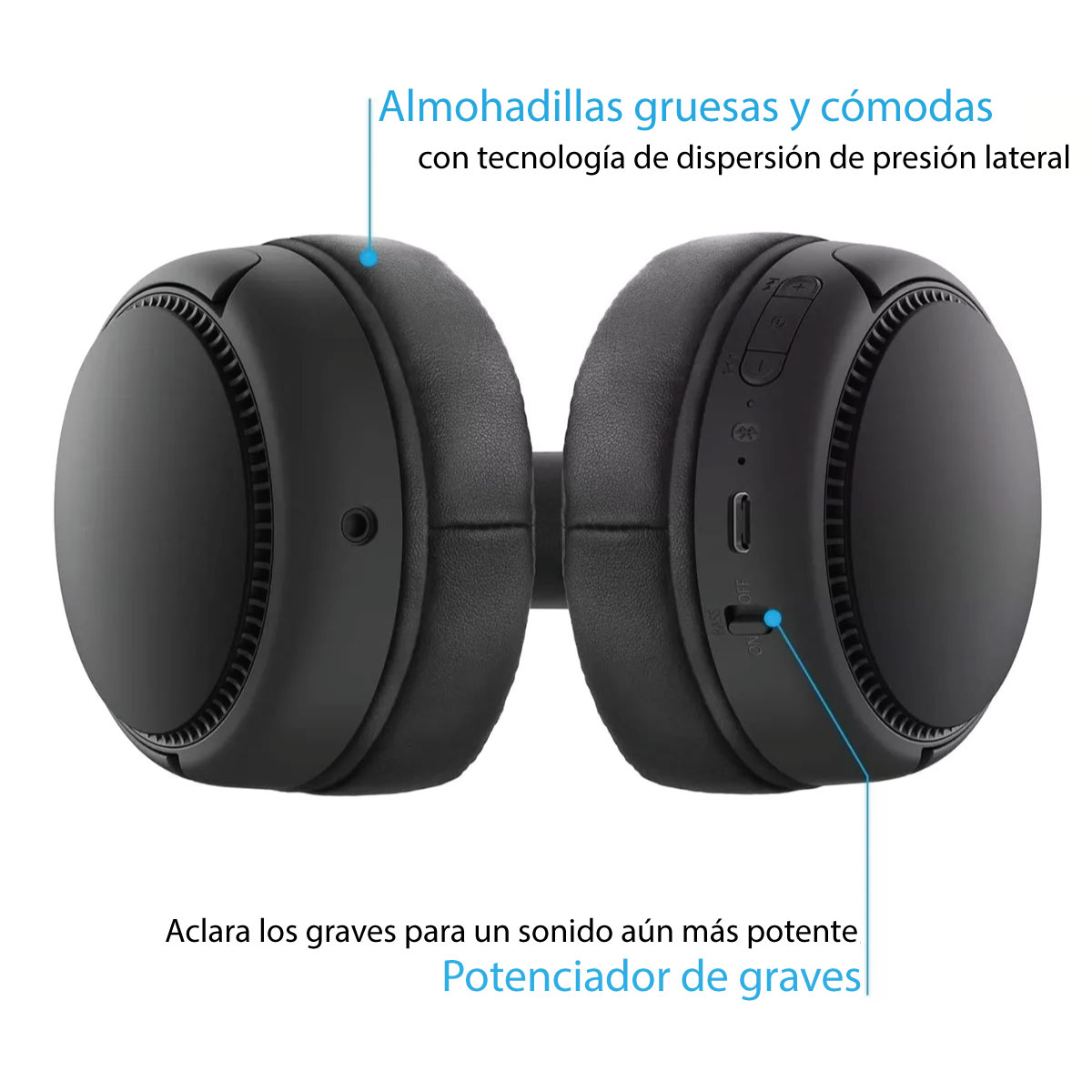 Foto 5 pulgar | Audífonos Panasonic RBM300BEK color Negro Bluetooth
