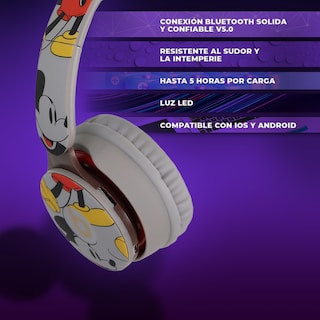 Foto 2 | Audífonos Diadema Starket Mickey Mouse