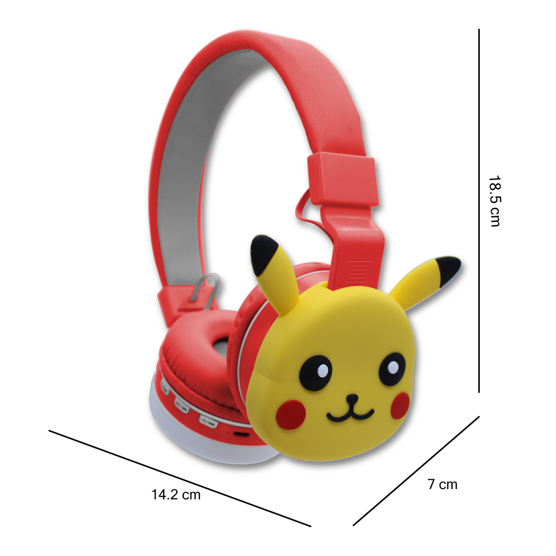 Foto 6 | Audífonos con Bluetooth de Pikachu