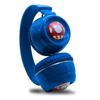 Foto 3 | Audífonos Bluetooth Mario Bross Azules