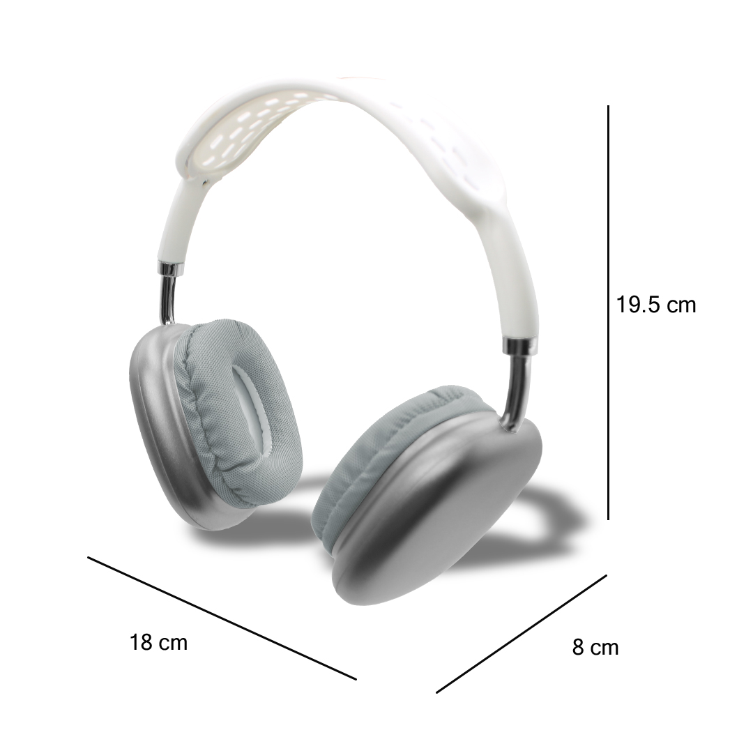 Foto 4 pulgar | Audífonos Inalámbricos Bluetooth Wireless P9 Plateados