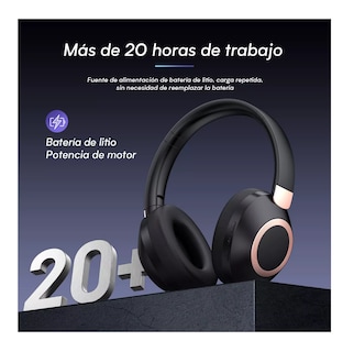 Foto 5 | Audífonos Inalámbricos Diadema Bluetooth A2-series color Negro