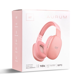 Foto 4 | Audífonos Tipo Diadema STF Aurum Rosa Bluetooth