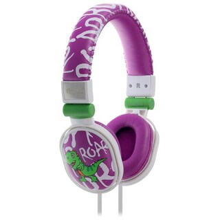 Foto 1 | Audífonos de Diadema Moki Popper Dinosaur Púrpura