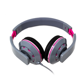 Foto 3 | Audífonos de Diadema con Micrófono iHip Extra Bass Gris