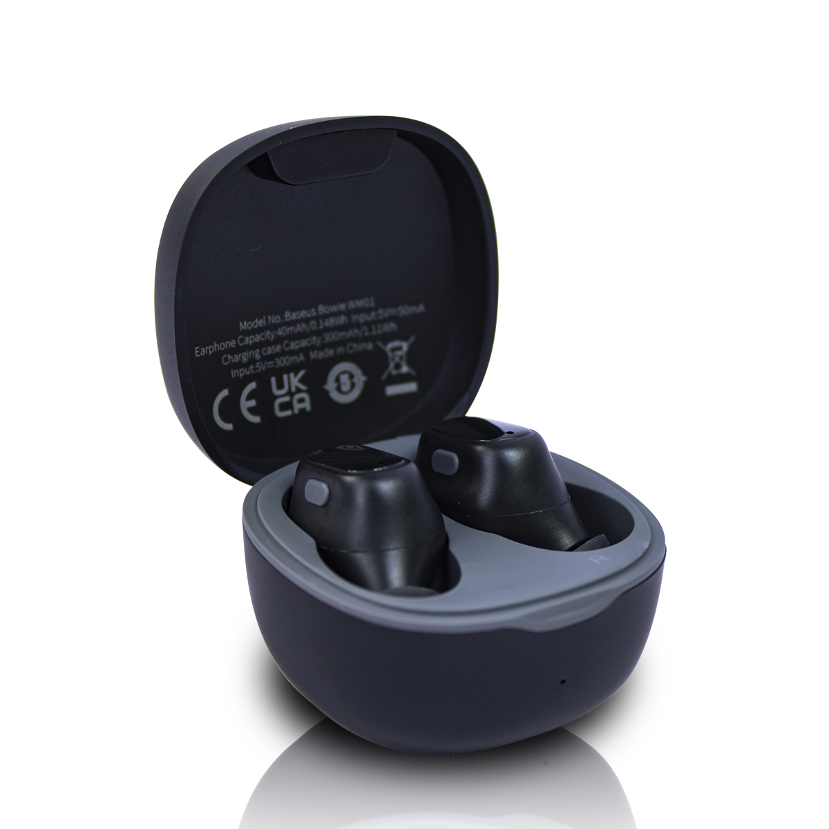 Foto 3 pulgar | Auriculares Bluetooth Baseus Bowie Wm01 Negro