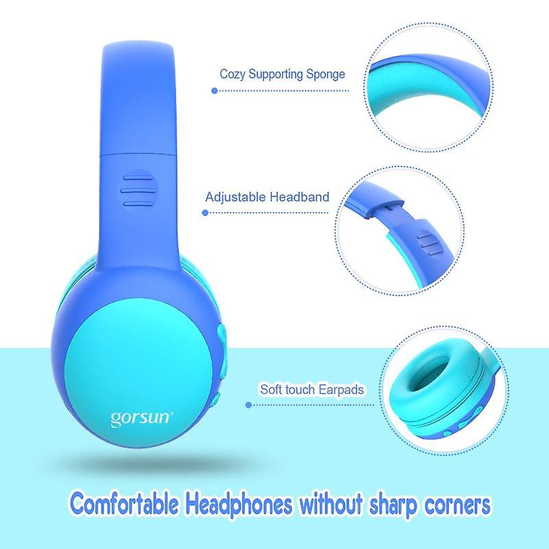 Foto 3 pulgar | Venta Internacional - Auriculares Gorsun Bluetooth Kids con Micrófono de 85 Db de Volumen