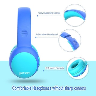 Foto 2 | Venta Internacional - Auriculares Gorsun Bluetooth Kids con Micrófono de 85 Db de Volumen