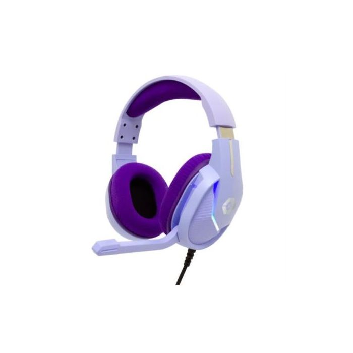 Foto 2 pulgar | Audífonos Gamer Vortred con Micrófono Axolotl Alámbrico Morado