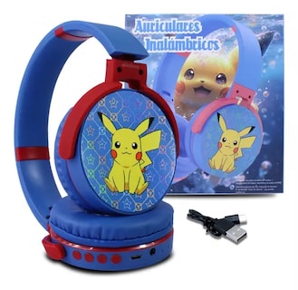 Foto 1 | Audífonos Inalámbricos Playbox Pikachu con Bluetooth