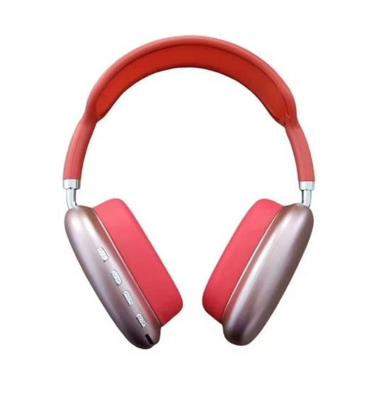 Auriculares Inalámbricos Bluetooth Premium P9 Rojos - Venta Internacional