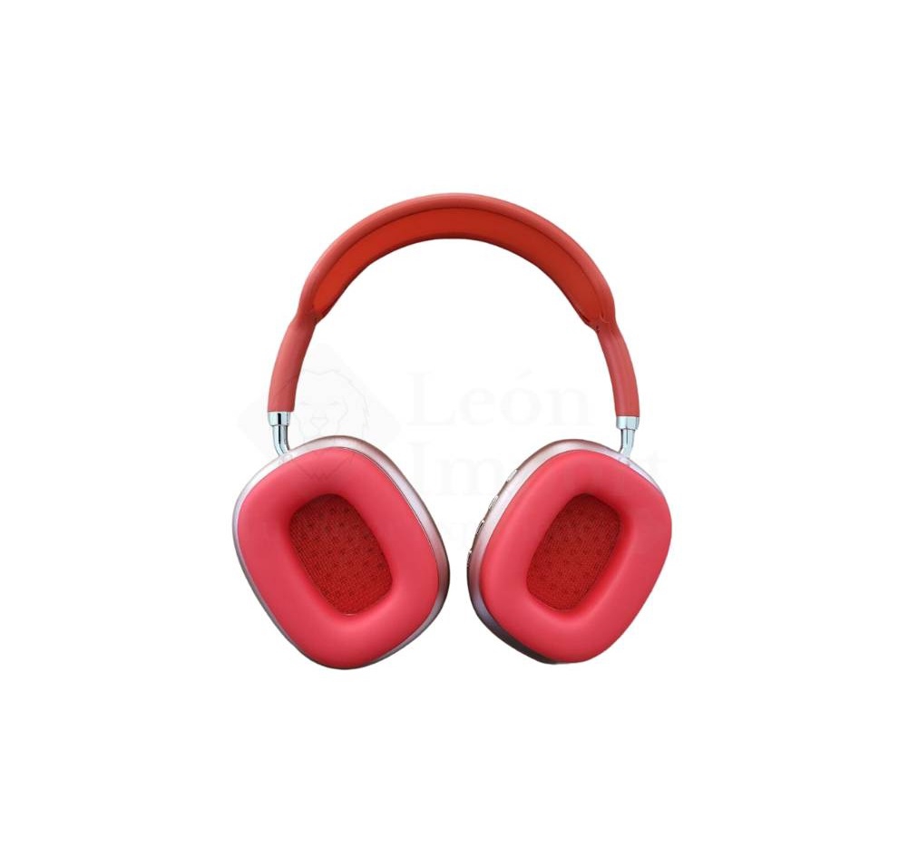 Foto 5 pulgar | Auriculares Bluetooth P9 Inalámbricos con Cancelación de Ruido Rojo - Venta Internacional