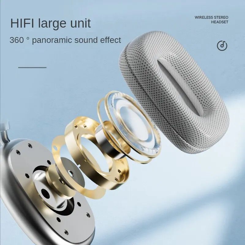 Foto 6 pulgar | Auriculares Supraaurales Bluetooth P9 Pro Max con Cancelación de Ruido - Venta Internacional