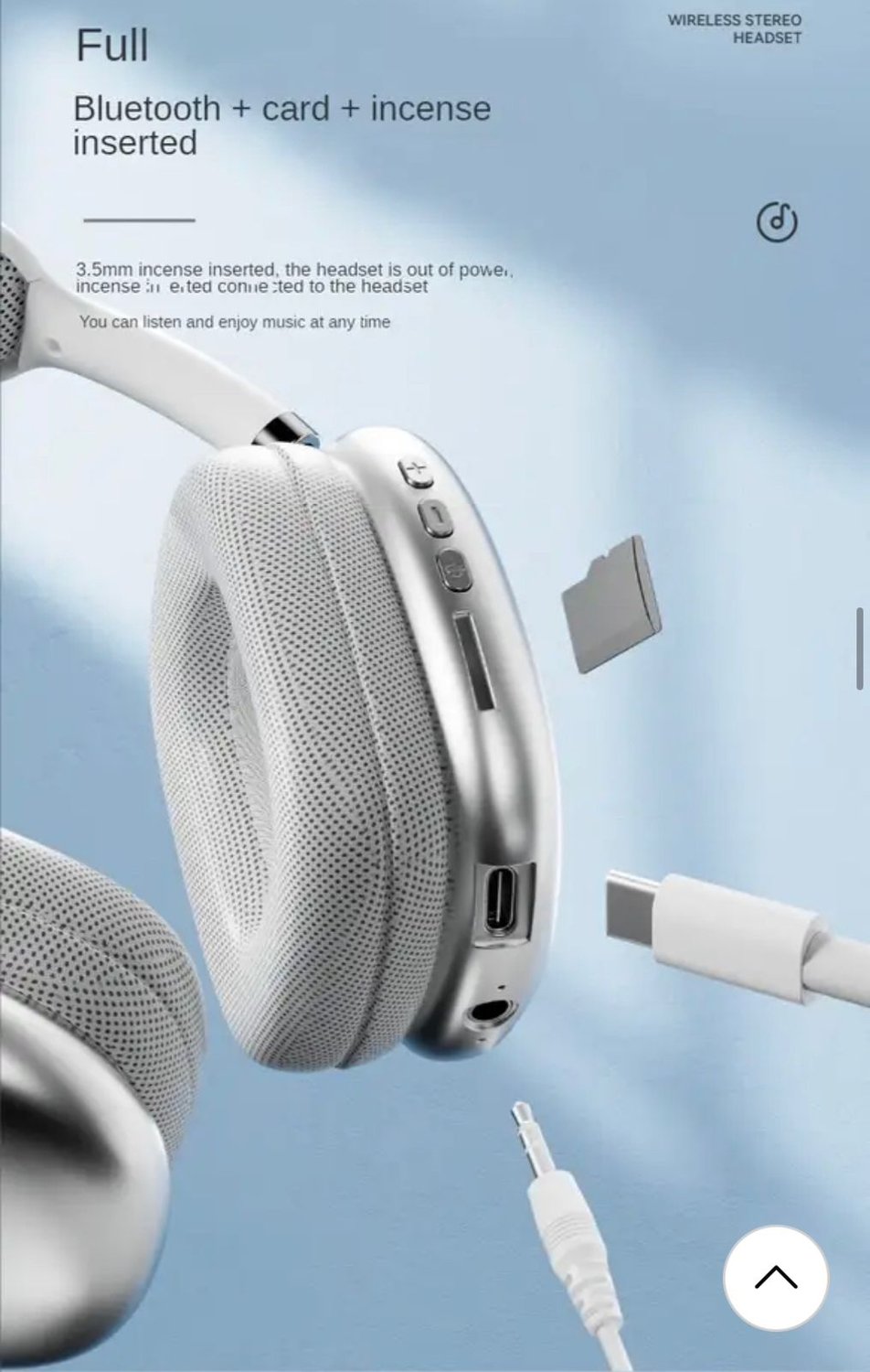 Foto 7 pulgar | Auriculares Supraaurales Bluetooth P9 Pro Max con Cancelación de Ruido - Venta Internacional