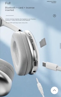Foto 6 | Auriculares Supraaurales Bluetooth P9 Pro Max con Cancelación de Ruido - Venta Internacional