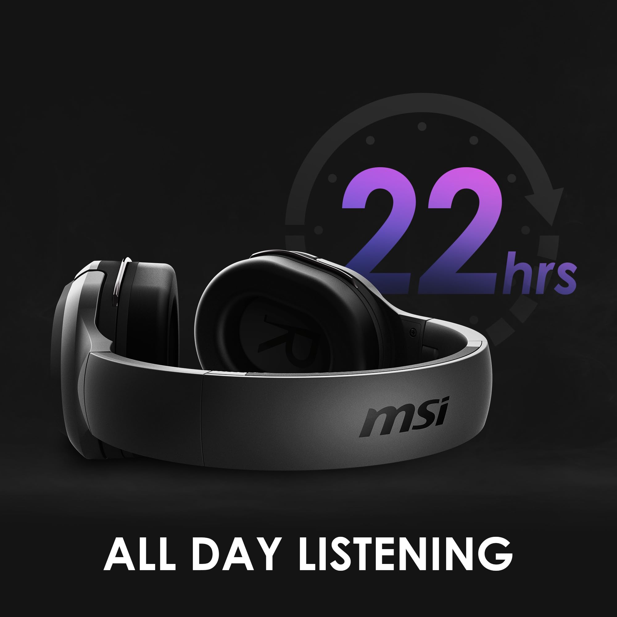 Foto 3 pulgar | Auriculares Inalámbricos para Juegos MSI Immerse GH50 - Venta Internacional