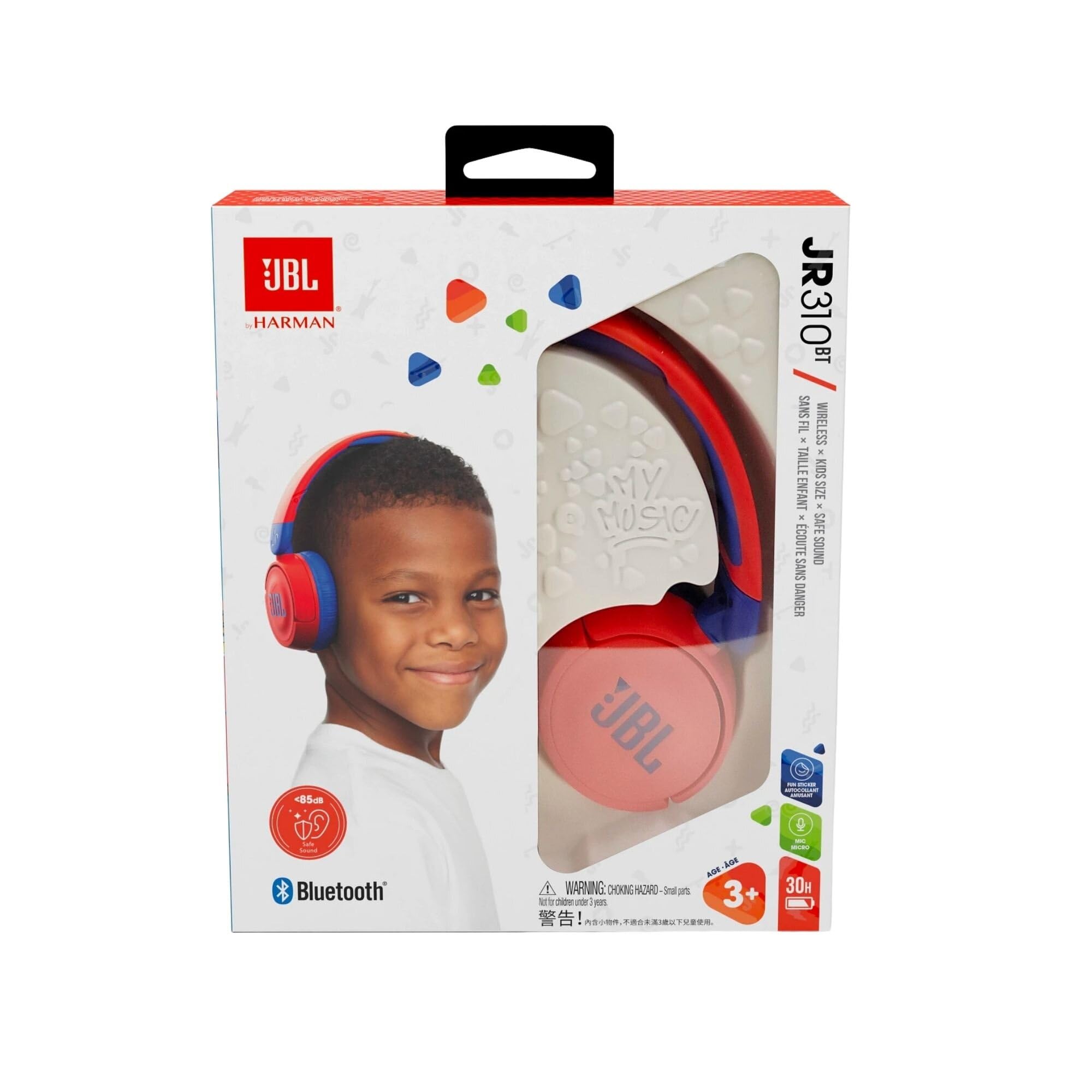 Foto 8 pulgar | Auriculares Inalámbricos JBL JR310BT Kids con Micrófono Rojo - Venta Internacional