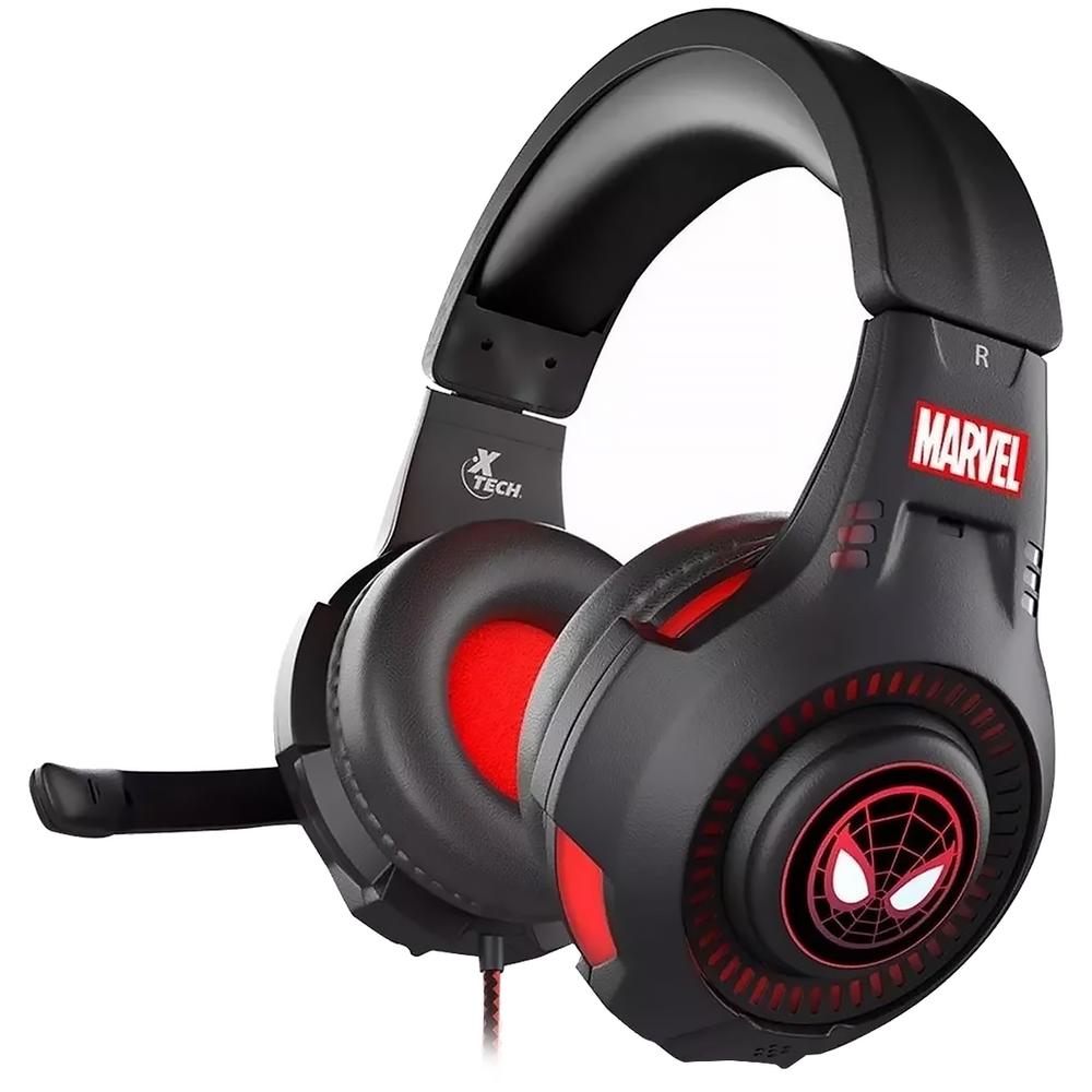 Audifonos Diadema Gamer Xtech Edicion Spider-man 3.5mm Microfono Xth-m541sm