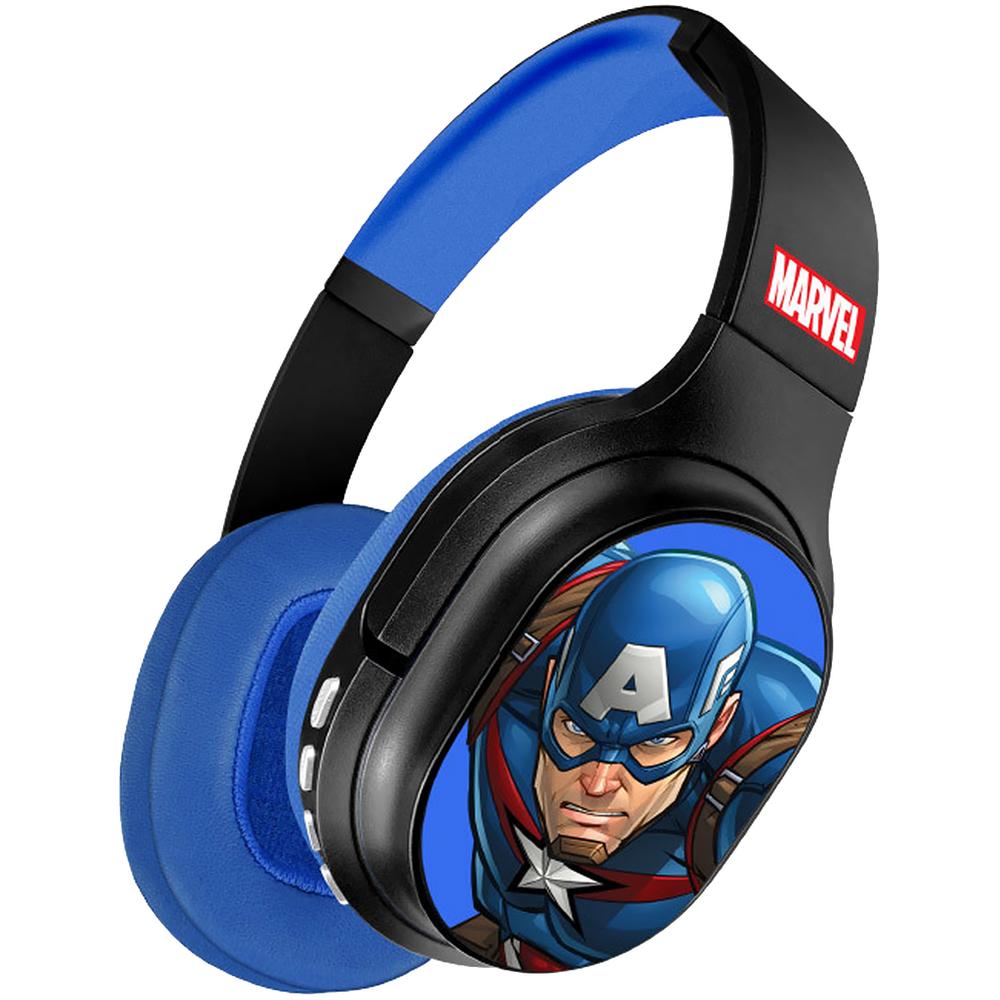 Audifonos Diadema Xtech Edicion Capitan America Inalambricos Bluetooth Microfono Xth-m660ca