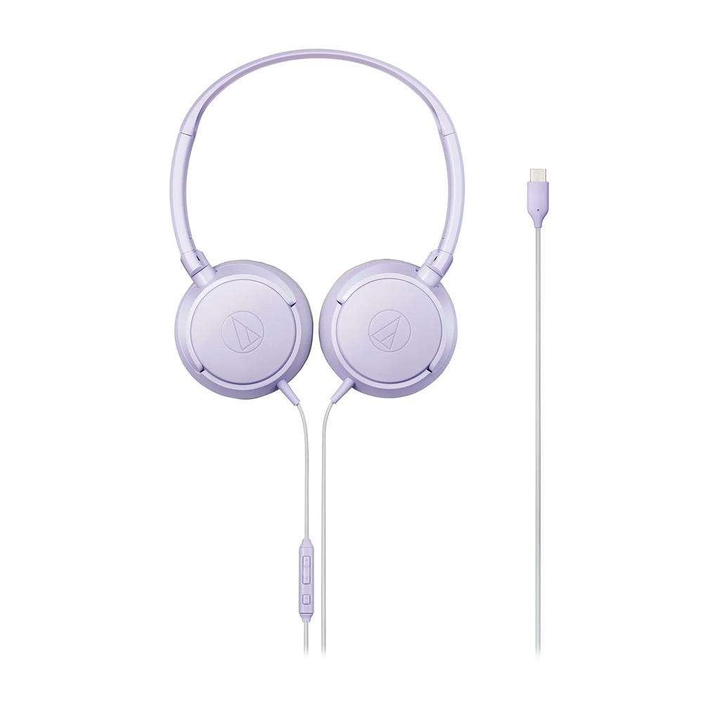 Foto 4 | Audífonos On-ear Audio Technica Ath-s120c-lv Color Violeta Con Conector Usb-c