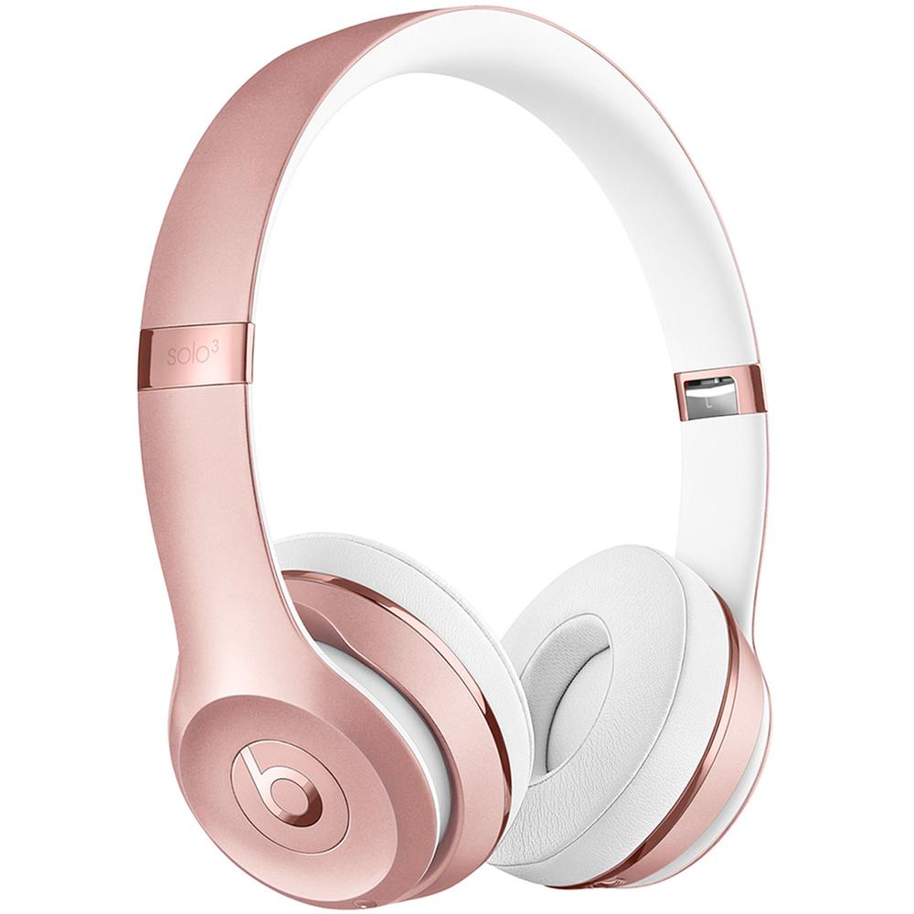 Foto 3 | Audífonos Inalámbricos Beats Solo 3 Rosas con Bluetooth