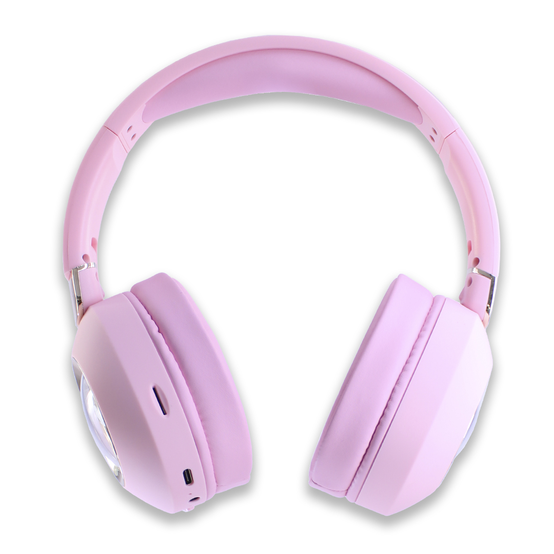 Foto 3 pulgar | Audífonos Inalámbricos Moreka Cascos Diadema con Luz Led