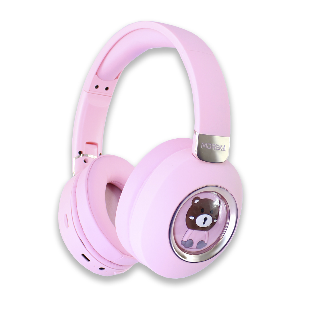 Foto 5 pulgar | Audífonos Inalámbricos Moreka Cascos Diadema con Luz Led