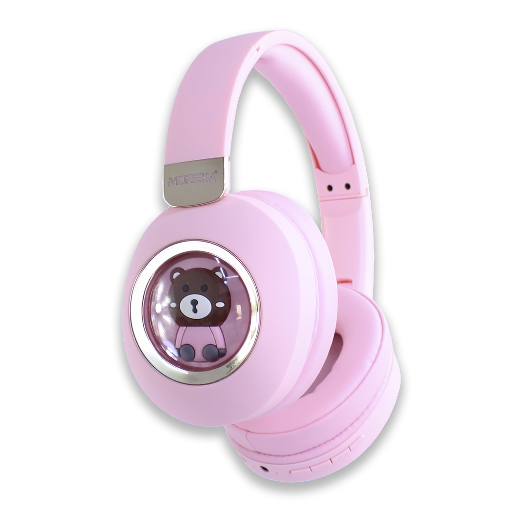 Foto 6 pulgar | Audífonos Inalámbricos Moreka Cascos Diadema con Luz Led