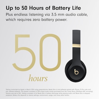 Foto 3 | Auriculares Inalámbricos Bluetooth Beats Solo 4 Negros - Venta Internacional