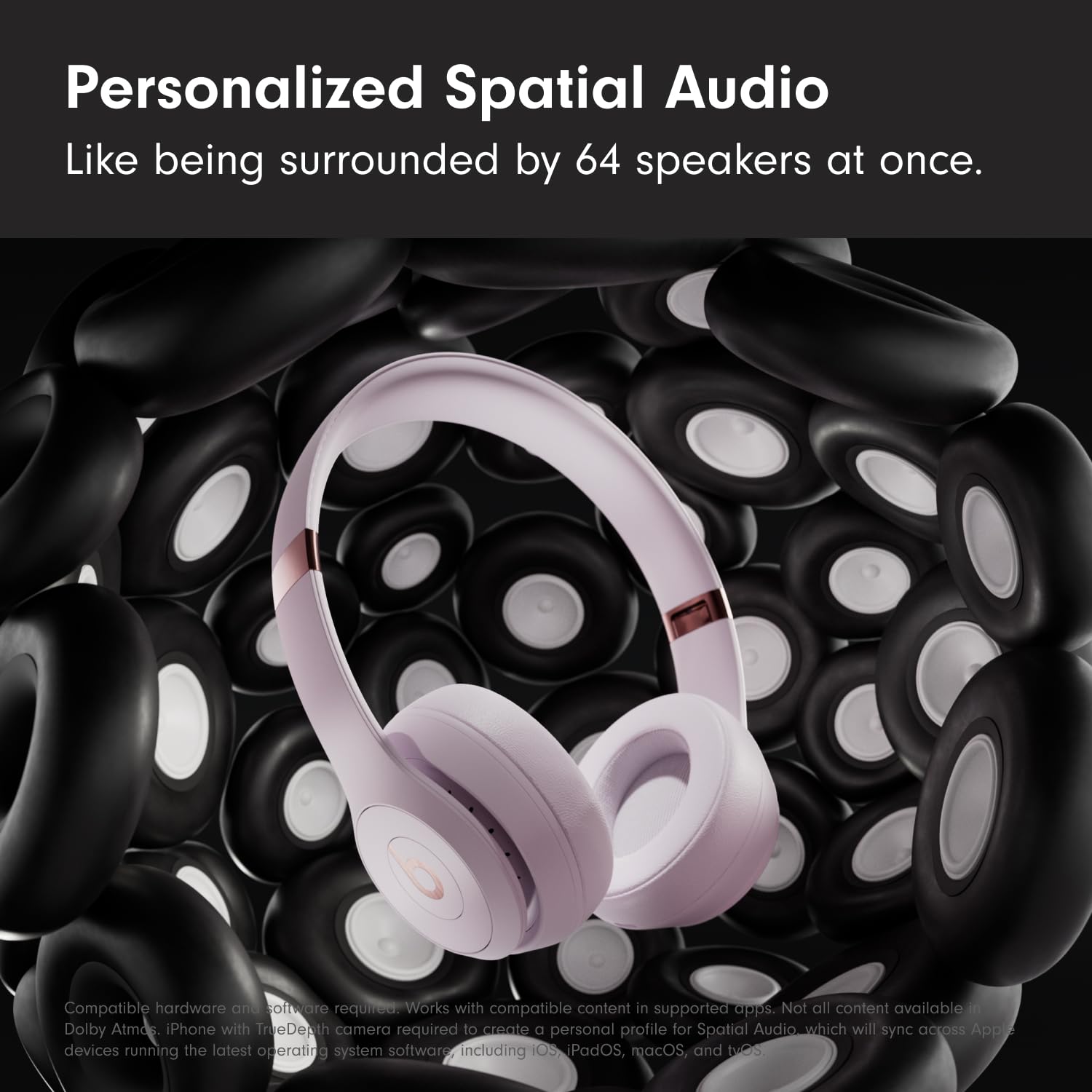 Foto 3 pulgar | Auriculares Inalámbricos Bluetooth Beats Solo 4 Rosa - Venta Internacional