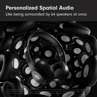 Foto 2 | Auriculares Inalámbricos Bluetooth Beats Solo 4 Negro Mate - Venta Internacional