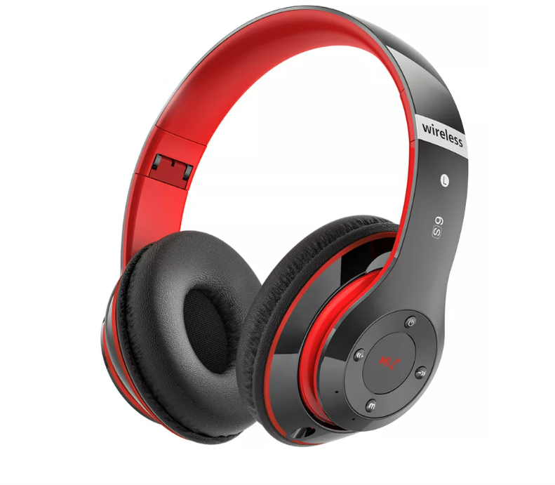 Audífonos Diadema Inalámbricos Wünd Rojo Bluetooth con Micrófono