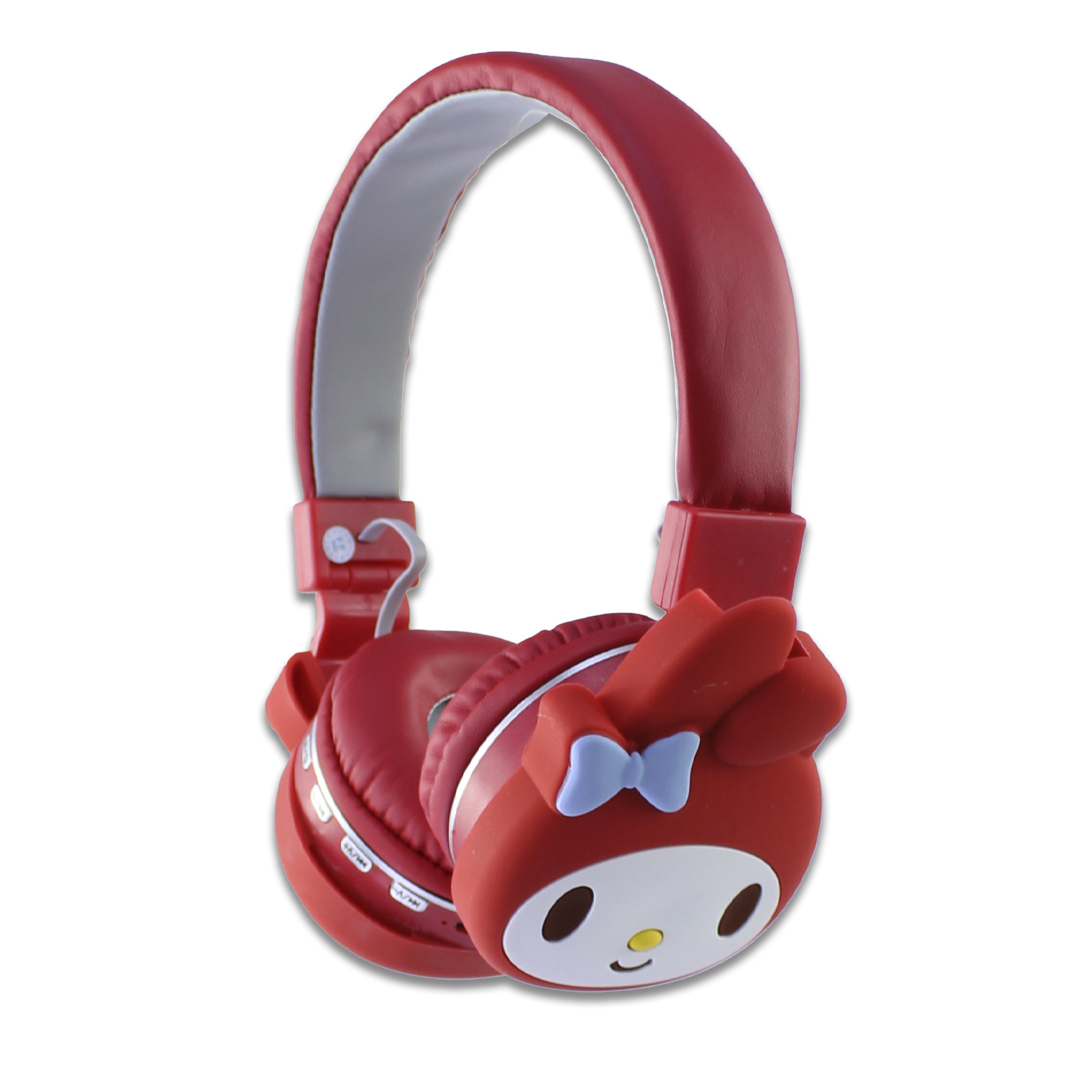 Foto 6 pulgar | Audífonos Diadema Bluetooth My Melody Sanrio Inalámbrico Plegable