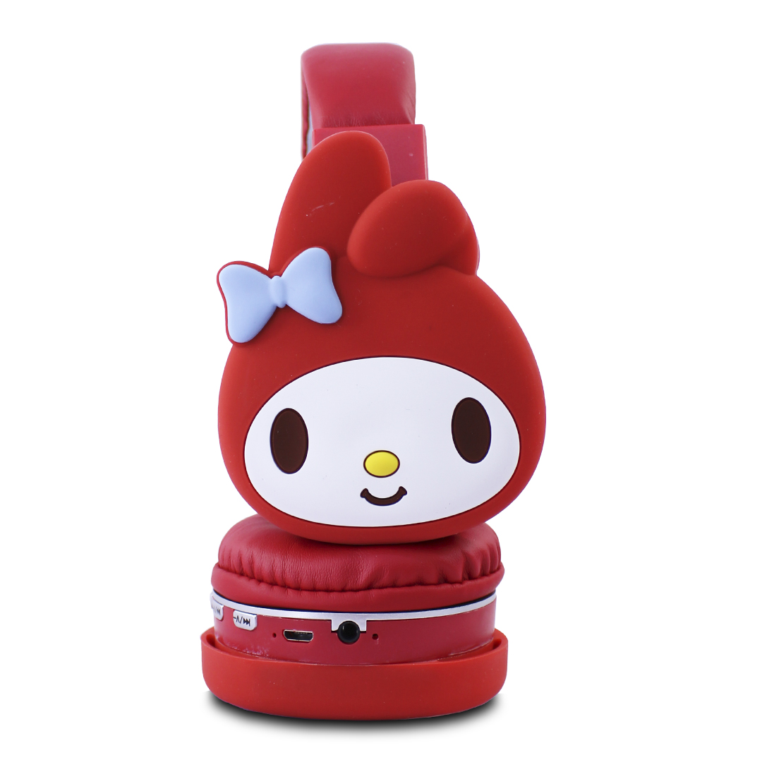 Foto 8 pulgar | Audífonos Diadema Bluetooth My Melody Sanrio Inalámbrico Plegable