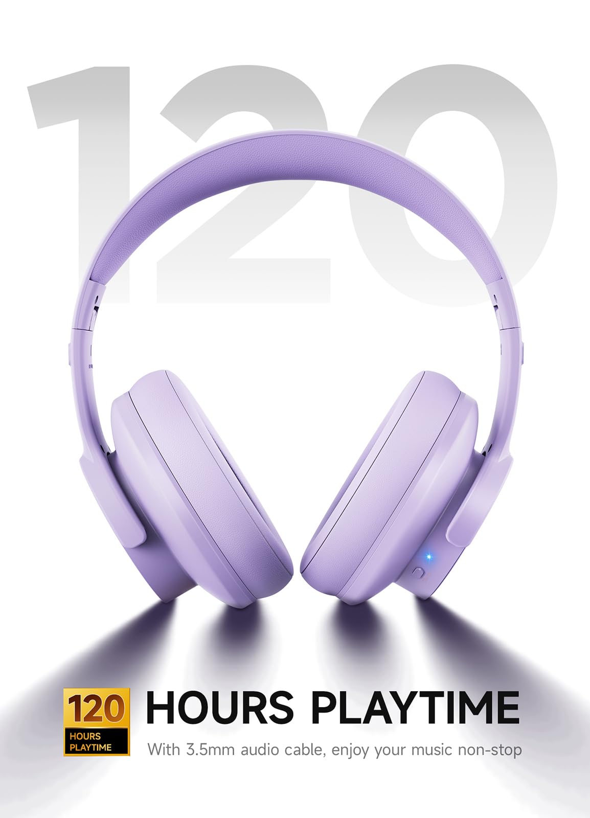 Foto 4 pulgar | Auriculares Inalámbricos Bluetooth Picun B8 120h con 3EQ Púrpura - Venta Internacional