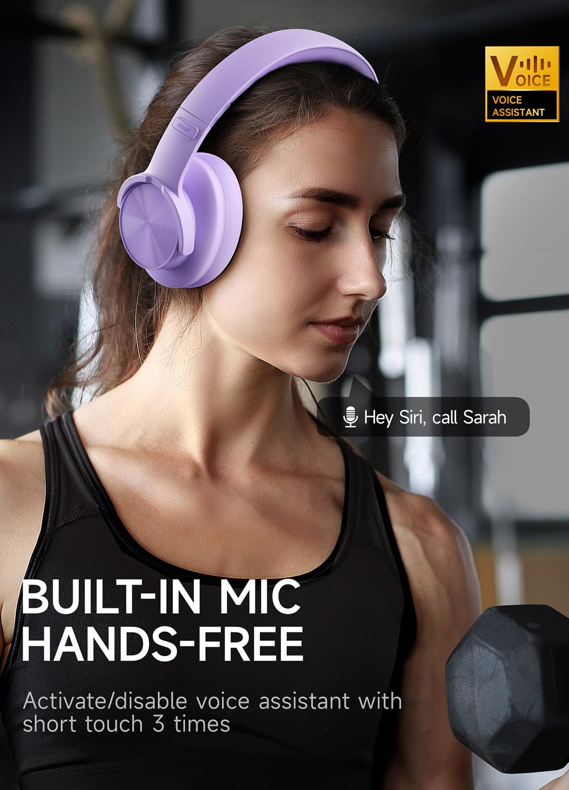 Foto 5 pulgar | Auriculares Inalámbricos Bluetooth Picun B8 120h con 3EQ Púrpura - Venta Internacional