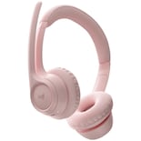 Audifonos Inalambricos Logitech Zone 300 Microfono Omnidireccional Cancelacion De Ruido Bluetooth Rosa