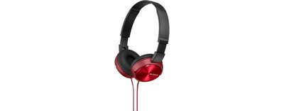 Foto 2 | Auriculares Sony MDR-ZX310 R Plegables Rojo Metalizado - Venta Internacional