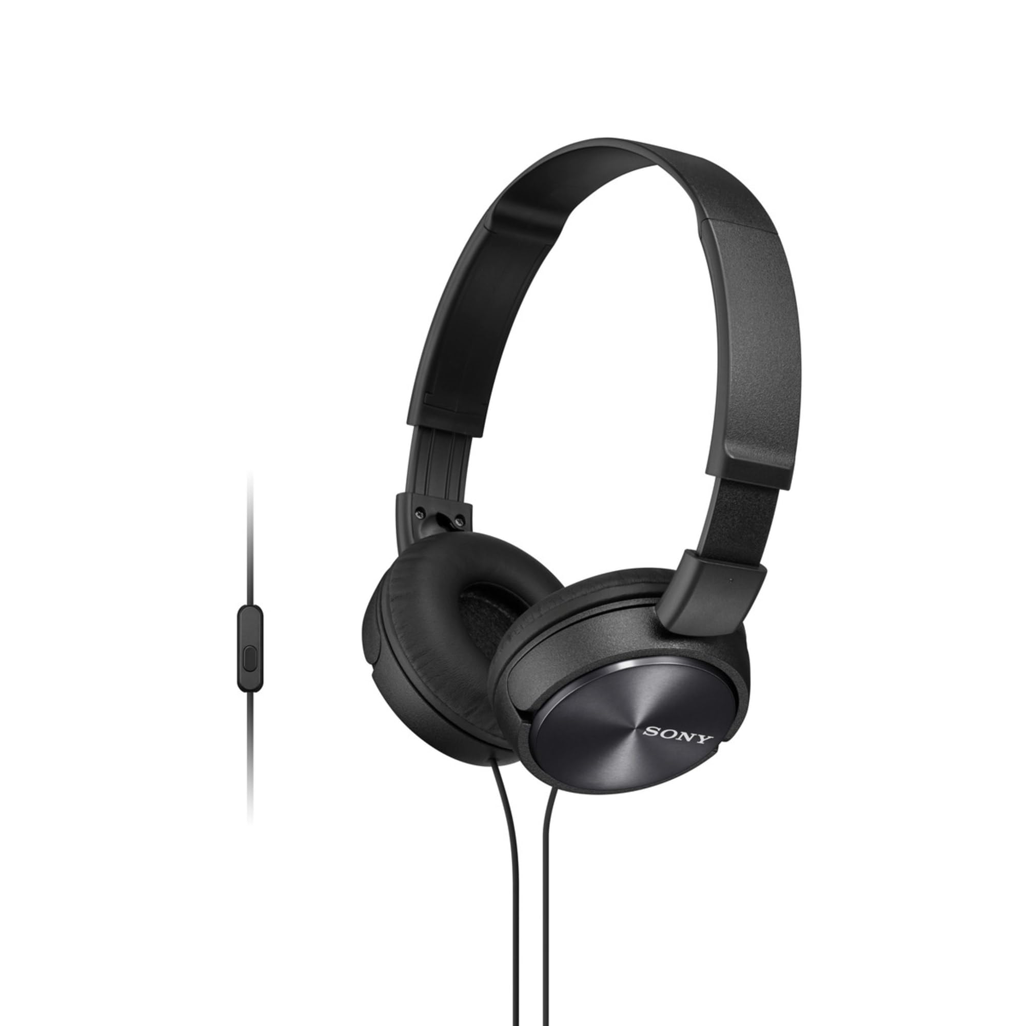 Foto 1 | Auriculares Plegables Sony Negro con Micrófono y Control - Venta Internacional