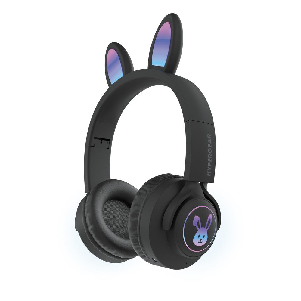 Foto 2 pulgar | Auriculares Hypergear Inalámbricos Con Luz Bunny Track Negro