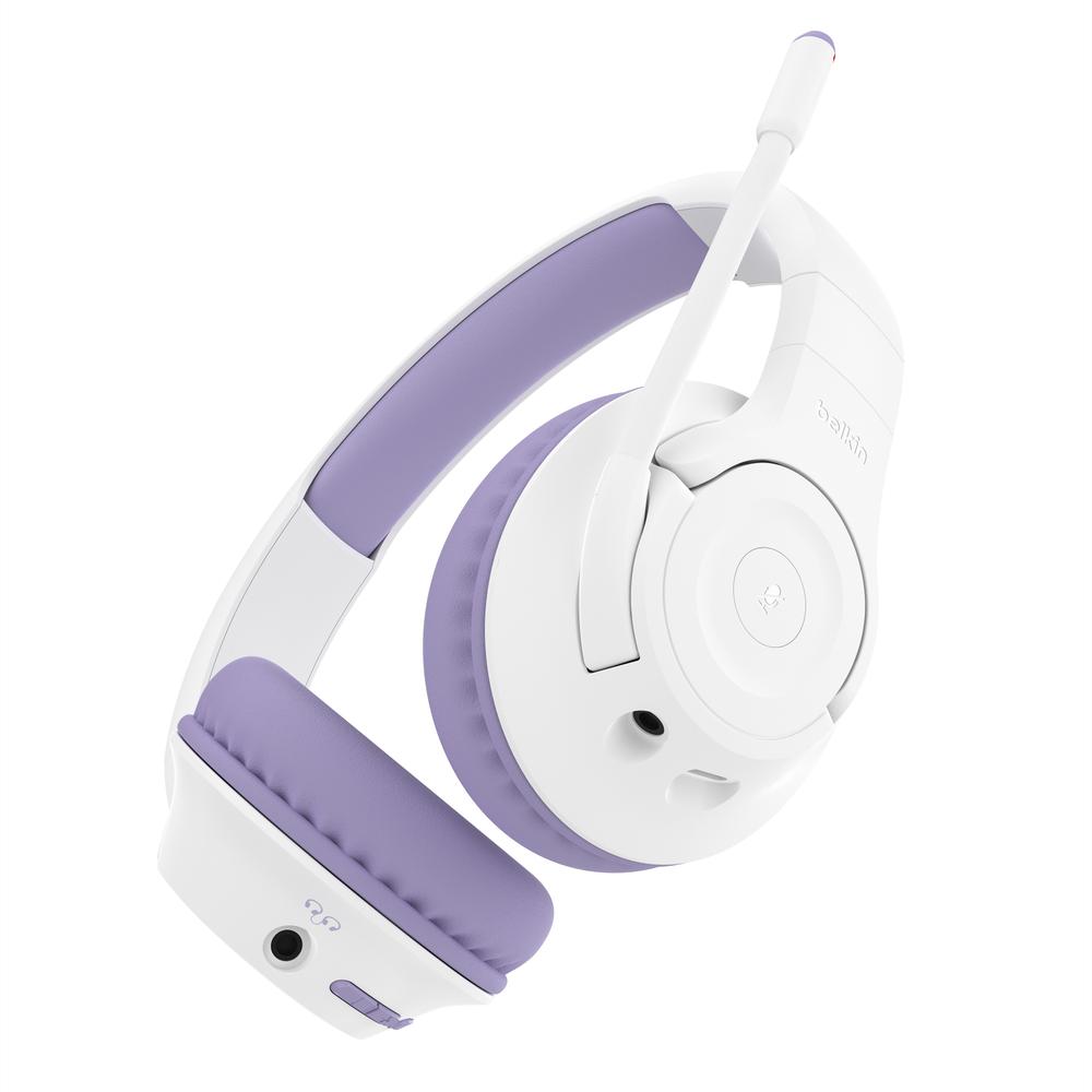 Foto 4 pulgar | Audífonos Belkin Para Niños On Ear Inspire Morados