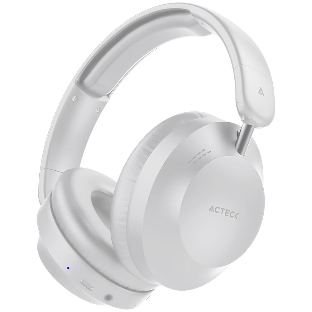 Foto 6 pulgar | Audifonos Diadema Acteck Triton Pro Hp636 Inalambrico Microfono Integrado Blanco Ac-940931