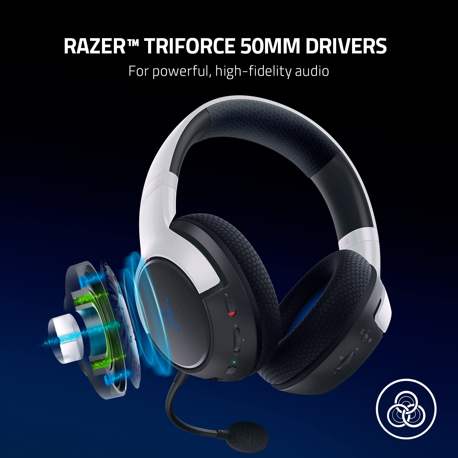 Foto 6 pulgar | Paquete de Auriculares Inalámbricos Razer Kaira Y Soporte De Carga Rápida - Venta Internacional
