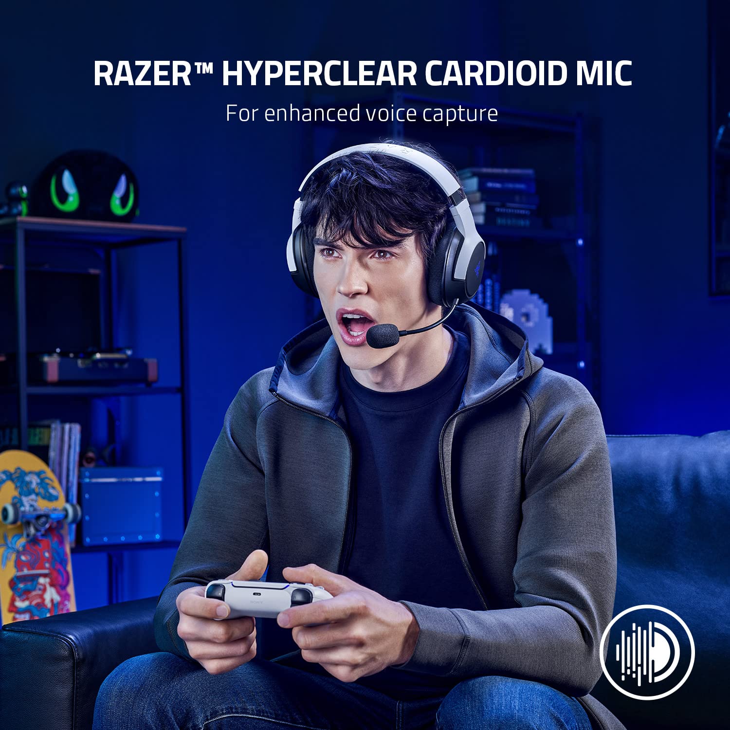 Foto 7 pulgar | Paquete de Auriculares Inalámbricos Razer Kaira Y Soporte De Carga Rápida - Venta Internacional